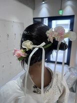 ジーナ 京都駅前(Zina)&nbsp;生花ヘアセット