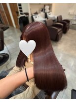 ヘアーサロン ウィング(HAIR SALON Wing) 赤坂*ピンクラベンダーカラーブリーチなしメテオカラー