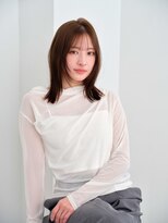 リトル 広島(little)&nbsp;くびれミディ韓国レイヤー×うるつや水光カラー