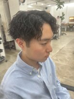 ミルバイアンフィニー(MIL by INFINI) ツイストスパイラルパーマ メンズカット