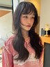 〈パーマ〉低温デジタルパーマ＋骨格補正カット ￥18000