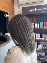 リドルヘアー 石井町店(Riddle HAIR)&nbsp;オリーブベージュカラー　イルミナカラー　透明感　外国人風