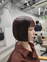 シー 北千住(sii.)&nbsp;艶感ストレートミニボブ/切りっぱなしボブ