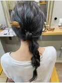ヘアースティックアレンジ