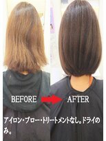 ヘアーデザインムーヴ(Hair design MOVE) カットカラー髪質改善