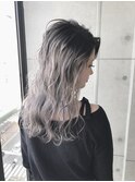 ☆ホワイトシルバー×グラデーション☆