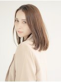 大人ストレート×ナチュラルワンカール