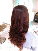 ミューズ 新小岩店(HAIR&NAIL MUSE)&nbsp;チェリーブラウンうるツヤ髪カシスレッド暖色赤髪チェリーレッド