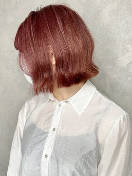 セシルヘアー(CECIL hair) CECIL 下北沢　ピンクカラー×ケアブリーチ