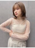韓国顔周り髪質改善レイヤー前髪カットくびれ 石井遥【大宮】