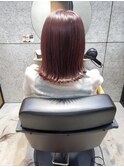 【札幌円山 イルミナカラー/髪質改善トリートメント/ピンク】