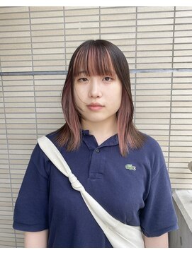 ハイプ メン 藤沢(HYPE MAN) 【藤沢横浜】インナーカラー/ホワイトピンク/インナーピンク