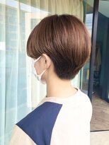 リブ バイ アベイル(LIB by Abeille)&nbsp;丸みショートヘア/ことりベージュ/30代/40代/50代