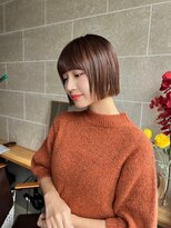 サンド 鹿児島中央(sand)&nbsp;黒髪/グレーベージュ/レイヤーロング/前髪パーマ[鹿児島駅]