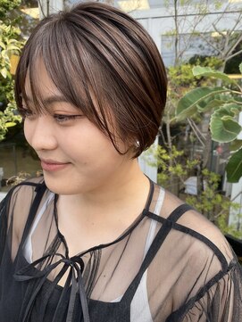 ハンズクラン(HANDS CLAN) シアーブラウン×ショート