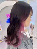 インナーカラー ★ピンク