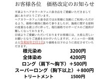 ヘアカラーカフェ 六泉寺店の雰囲気（※料金改定のお知らせ）
