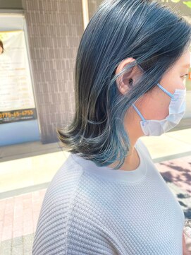 ビビ(BiBi) ブルーイヤリングカラー