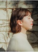 ゆるふわパーマボブ/20代/30代/40代/50代/岡山/表町