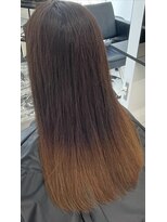 アライブ ハラジュク(ALIVE harajuku)&nbsp;【ALIVE 夕貴】ブラウングラデーションカラー