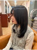 透明感カラー×レイヤーカット