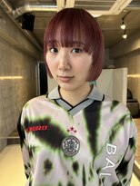 ソイリウム 下北沢(soi rium)&nbsp;ピンクベージュボブ_ワイドバンクボブ_ダブルカラーボブ