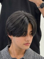 センス 渋谷 宇田川交番前(SENSE)&nbsp;ダークアッシュ/カルマパーマ/ベリーショート[渋谷/韓国/MEN'S]