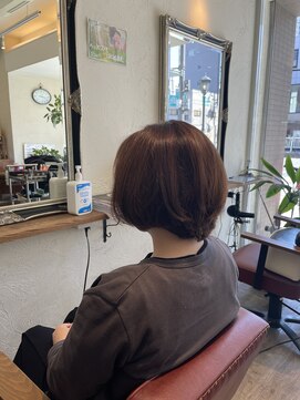 バックヤード(BACKYARD) ツヤ髪カラー