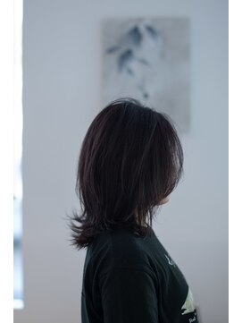 髪と生活美容室 大分本店 ミディアムレイヤー