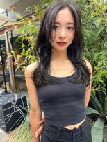 銀座　cheri透明感グレージュ×レイヤーカット