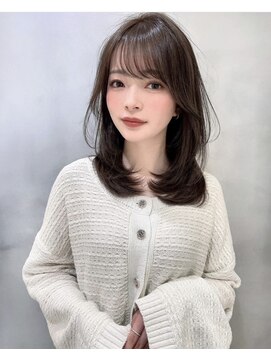 プアメリア 名古屋(Puamelia) ナチュラルレイヤー× 艶カラー 髪質改善 艶髪