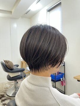 アルジャーノン 来住店(ALGERNON) #ショート#艶髪#丸みショート#ショートヘア