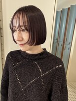 ペピンバイメルシー(pepin by merci.) ＊ ピンクブラウン ミニボブ