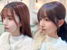 韓国風ヘア最新＊必ず小顔になれるサロン＊こだわりの前髪カット/顔周り/くびれヘアをご紹介！【柏】
