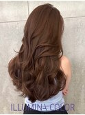 【SEASONS Centric吉祥寺】レイヤーロング×オレンジブラウン