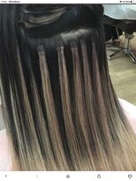 ヘアースペース 練馬店(hair space COCO)&nbsp;シールエクステでバレーヤージュ