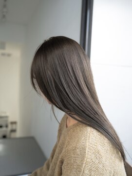 ネイヴィル(navile) 【酸性ストレート×オリーブベージュ】