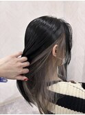 ブラック×グレージュ