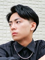 センターパート/ニュアンスパーマ/韓国/フェーザーパーマ/眉毛