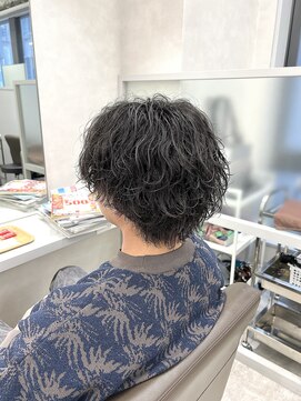 キートス(Kiitos) バックシルエット　シャドウパーマ