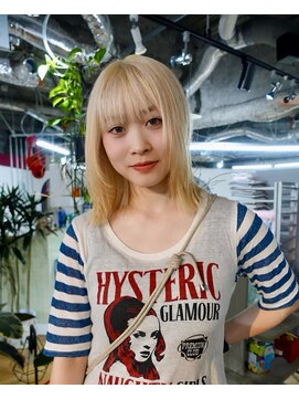 ワンインチ(1 inch) ハイトーン/ブロンド/ブリーチ/ダブルカラー