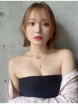 ボンドストーリーノヴァ(Bond Story nova) 大人美人ボブ×ラテベージュ