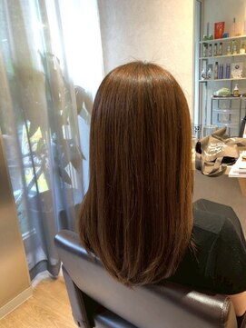 コモン 学芸大学(COMON) 暗めカラー/フェイスフレーミング[学芸大学駅/ドライカット]