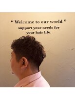 ブラック(BLUCK)&nbsp;クリームパーマ