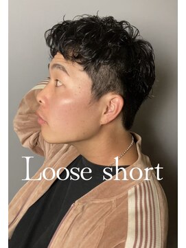 リア(Li'a) ルーズショート×グランジショート×名古屋グランジパーマ
