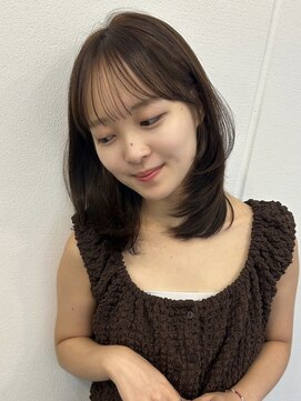 ポーチバイハニー オモテサンドウ(PORCH by HONEY omotesando) ハッシュカットレイヤー/ナチュラルブラウン/バタフライカット1