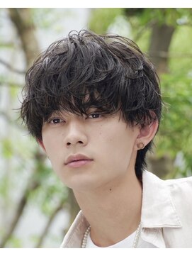 フィフス 原宿(fifth) 原宿波巻きパーマシャドウパーマメンズカットダウンパーマ30代