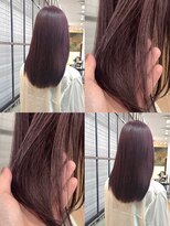 ロックス バイ マグ 松本(rocks BY MAG)&nbsp;ブルベ夏イエベ高発色ブリーチ無しダブルカラーワインレッド