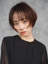 マノ 千歳烏山(MaNO)&nbsp;〈m8〉大人ショートハイライト髪質改善キッズカット前髪30代40代