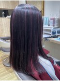 くすみREDハイライト